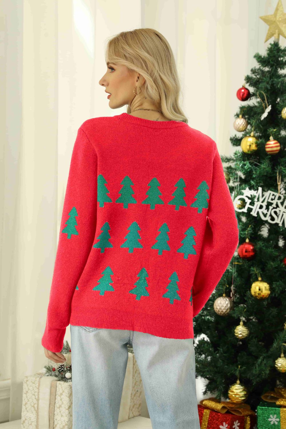 Evergreen Elegance Sweater