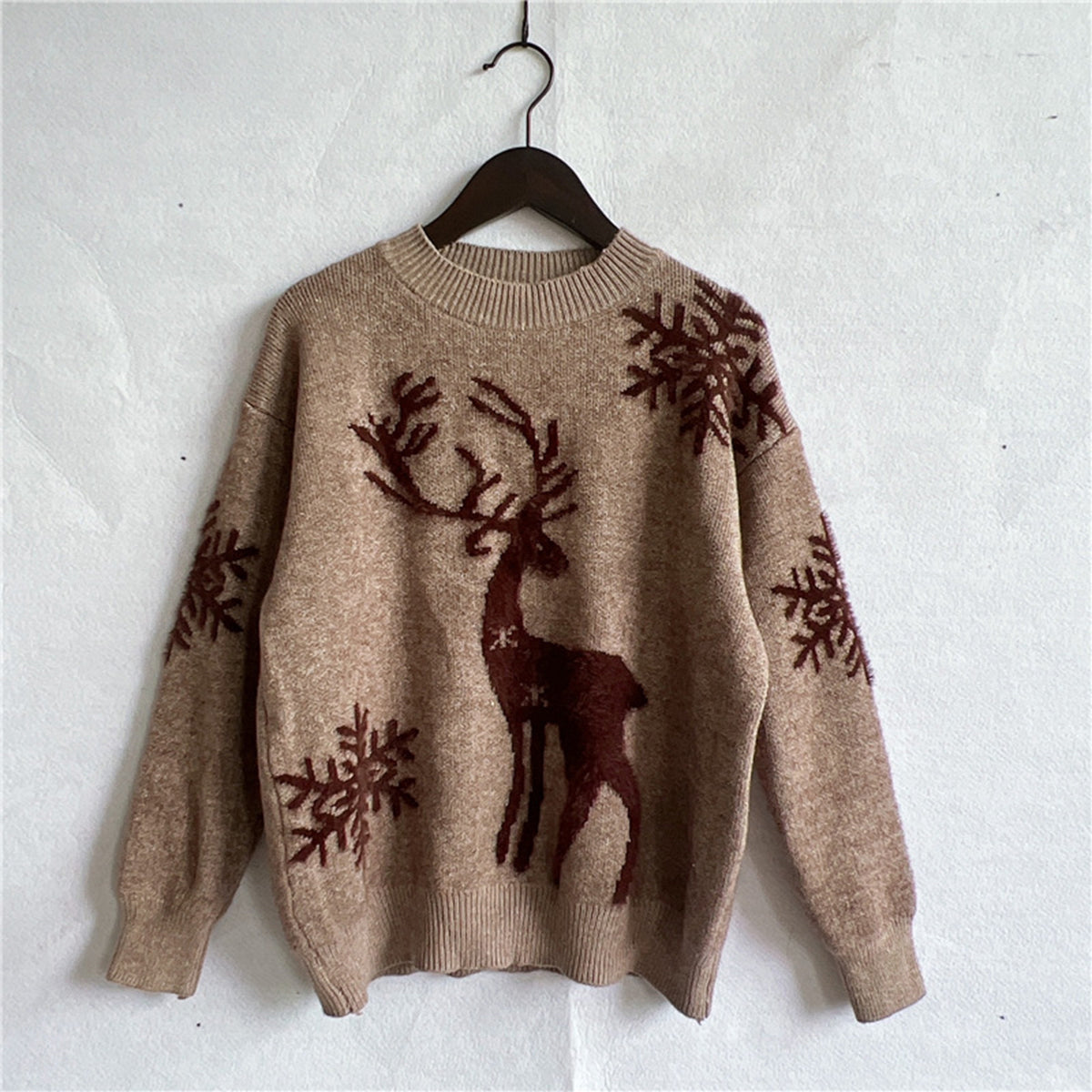 Seasonal Deer Sweater