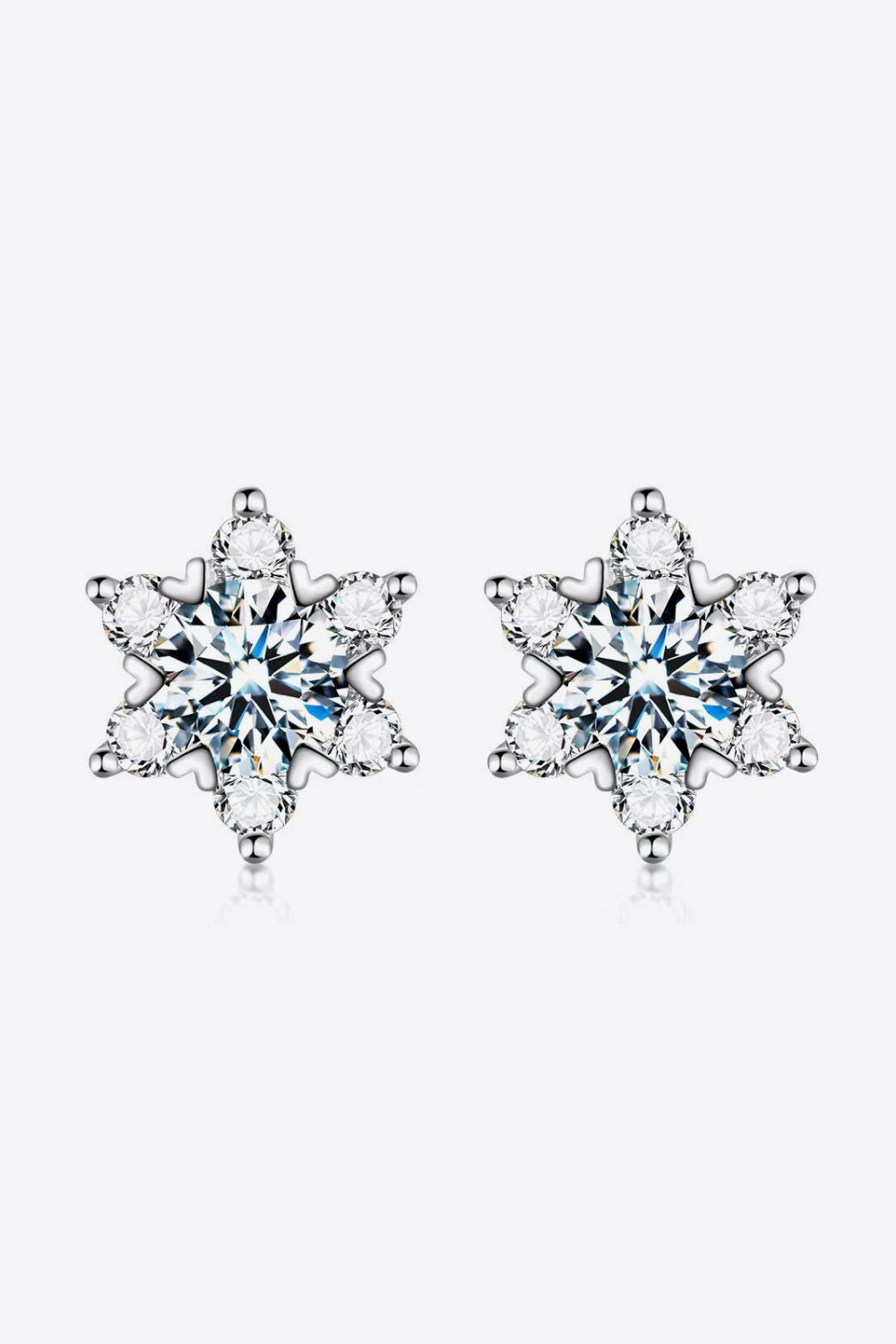 Starlight Sparkle Stud Earrings