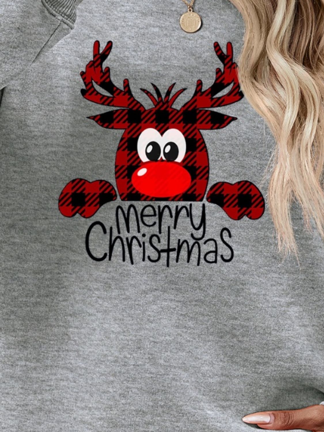 Cheery Reindeer Sweatshirt