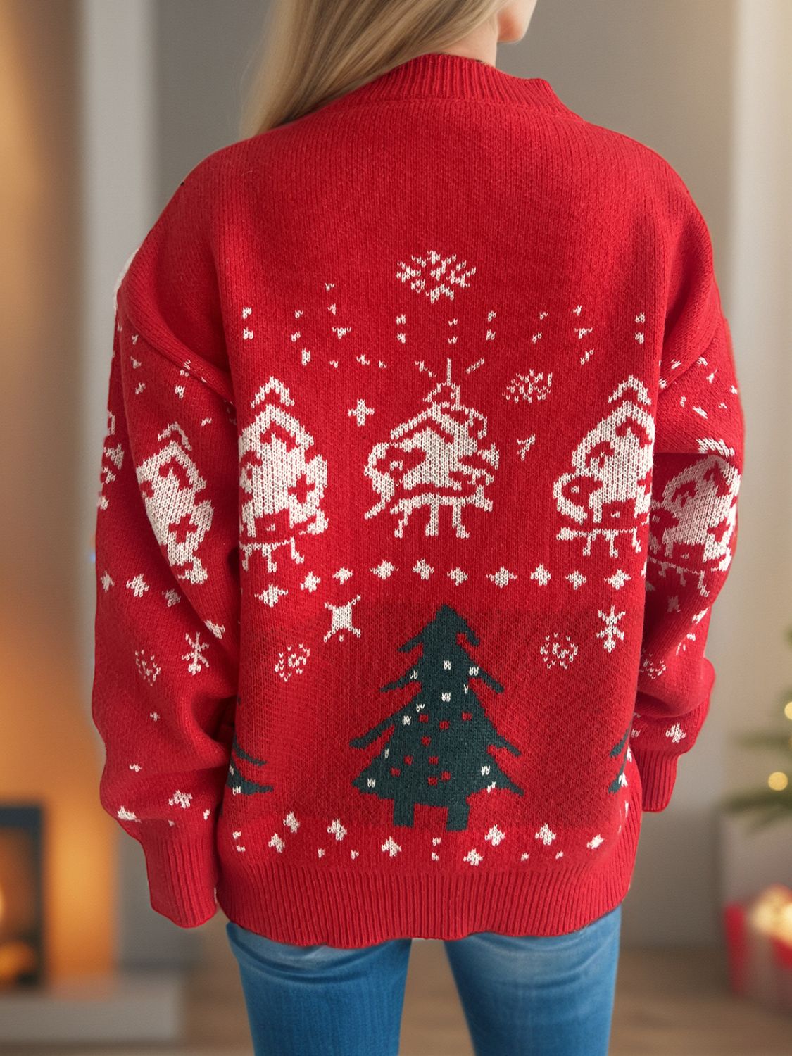 Classic Nordic Holiday Sweater