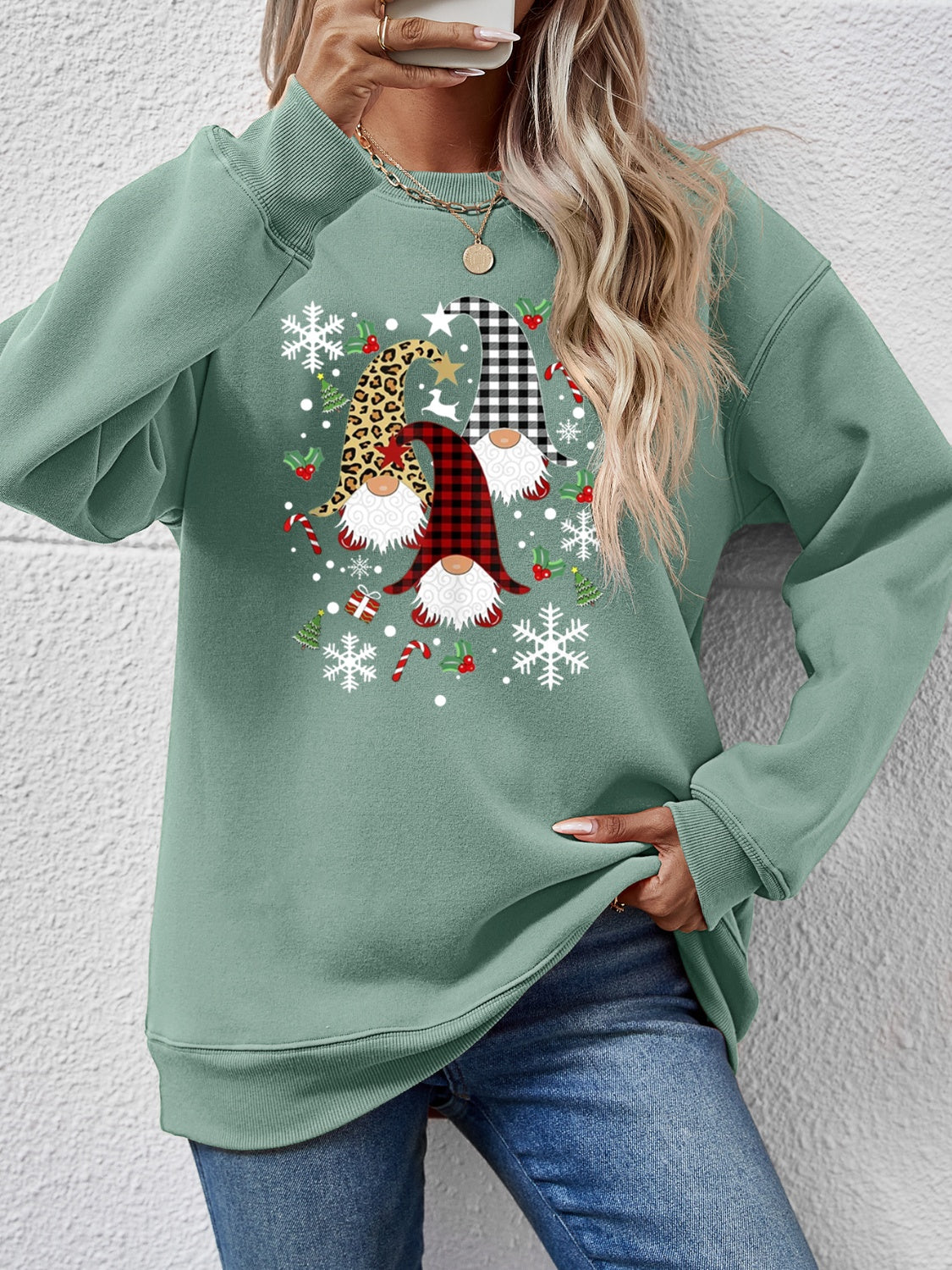 Festive Gnomes Sweatshirt