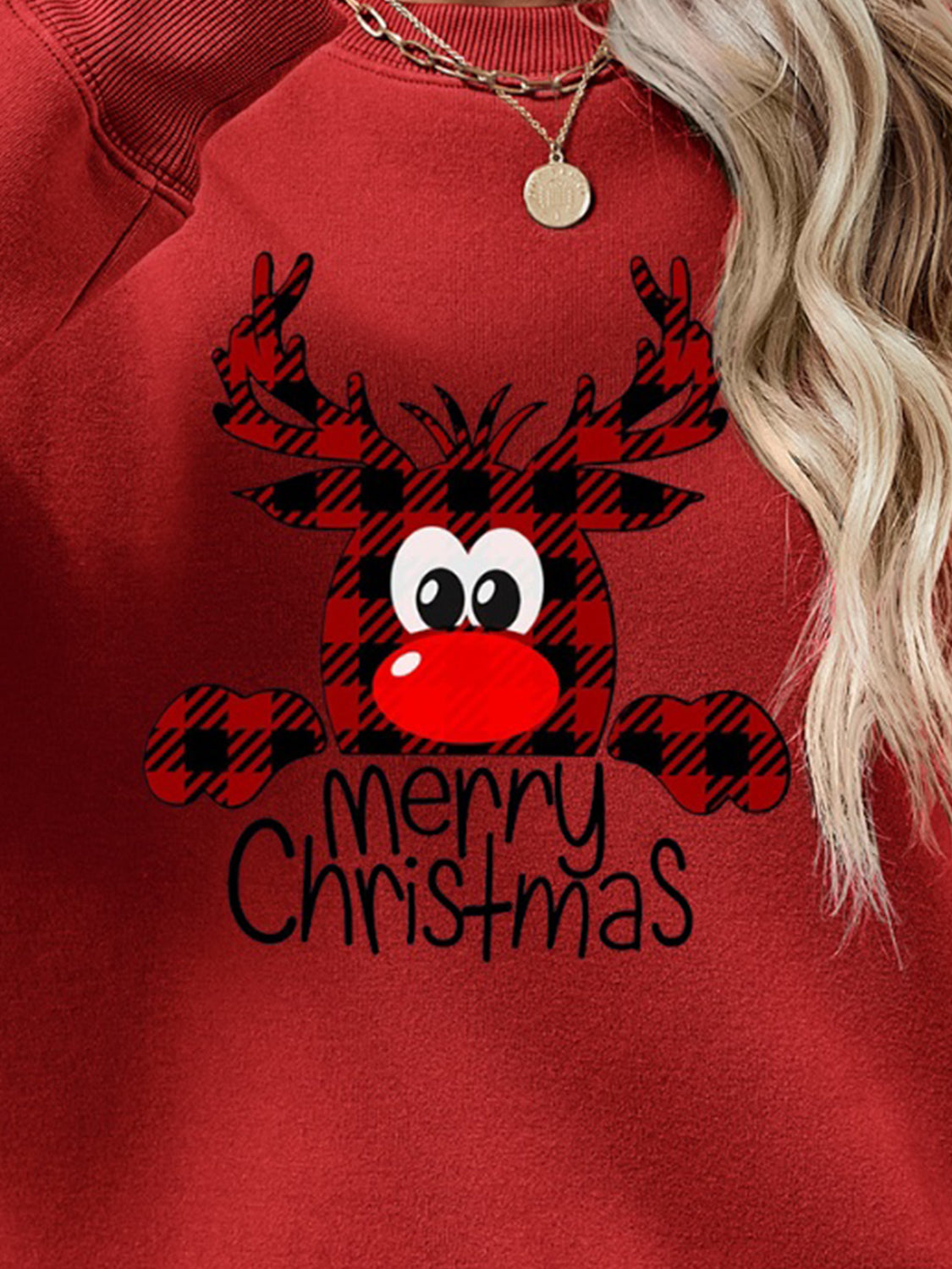 Cheery Reindeer Sweatshirt