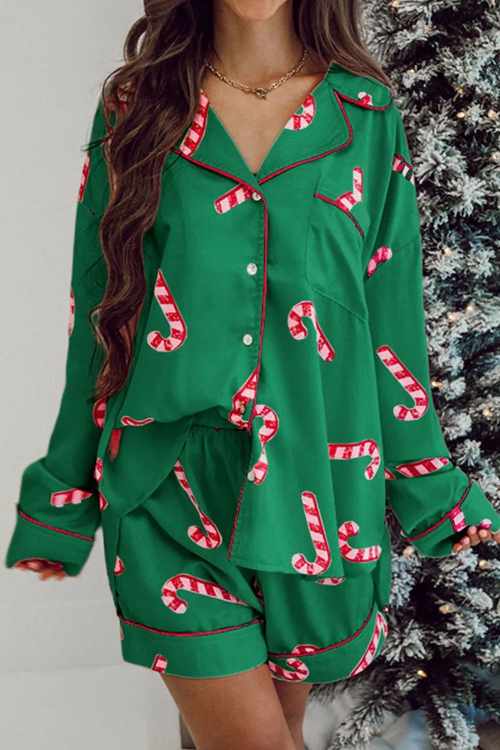 Candy Cane Dreams PJ Set