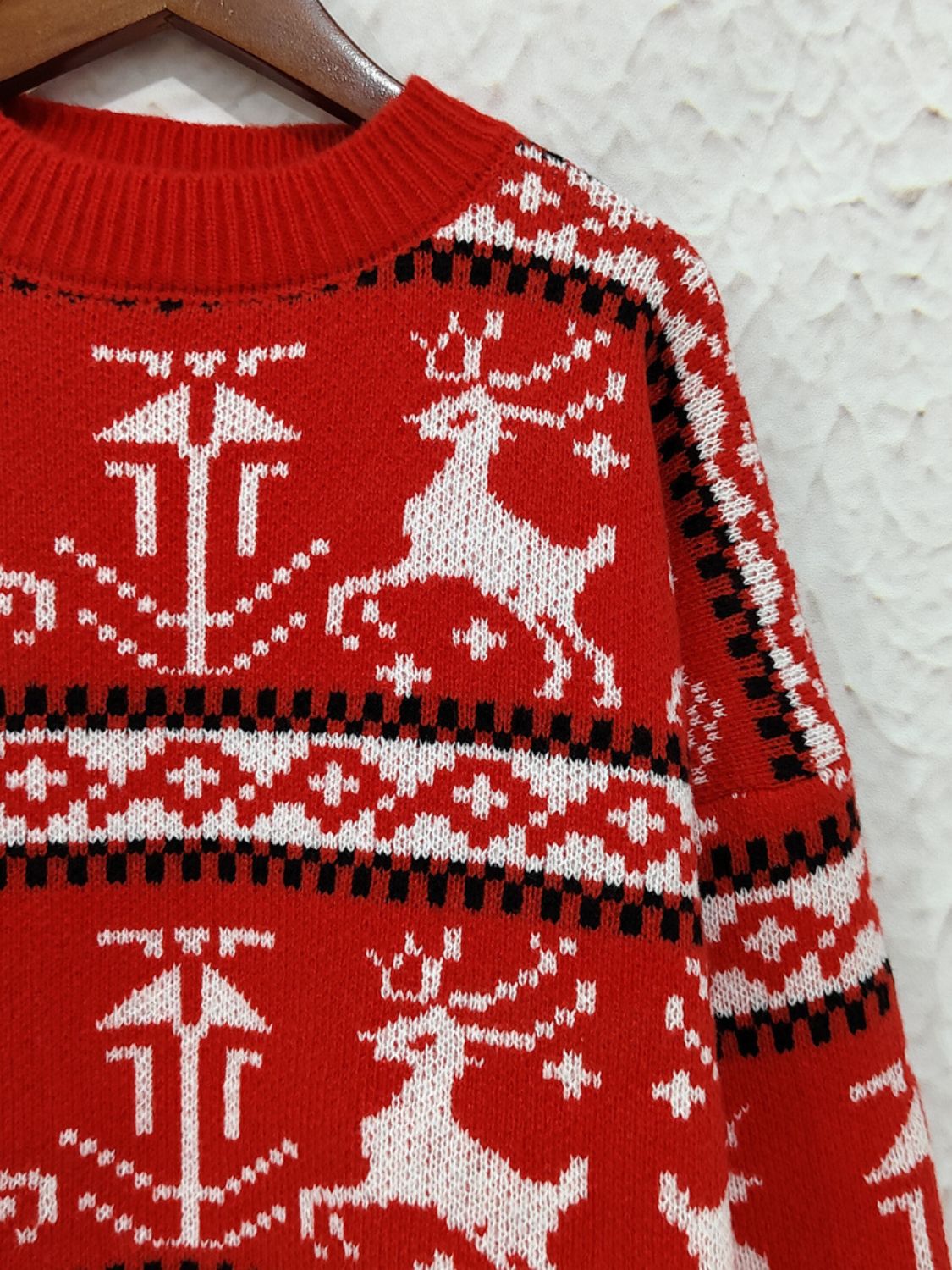 Yuletide Reindeer Christmas Sweater