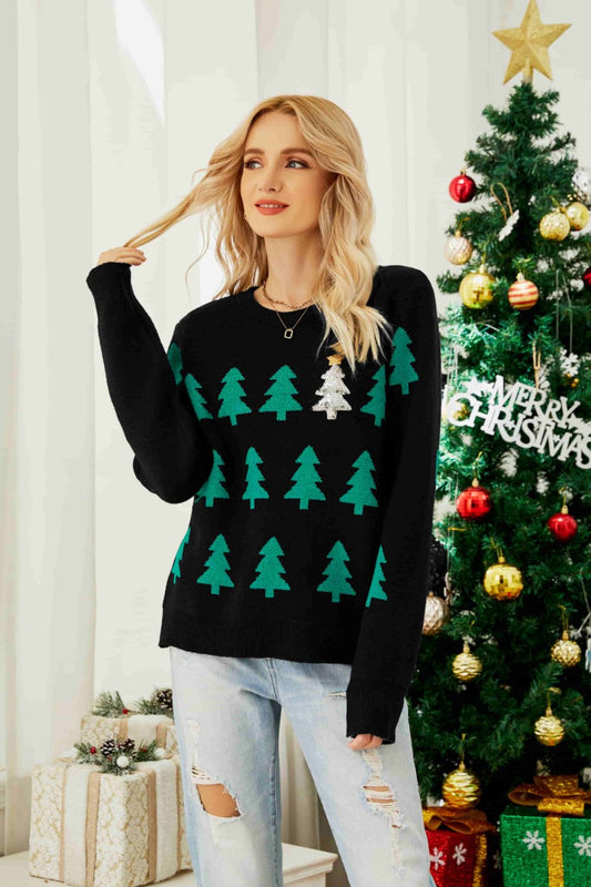 Evergreen Elegance Sweater